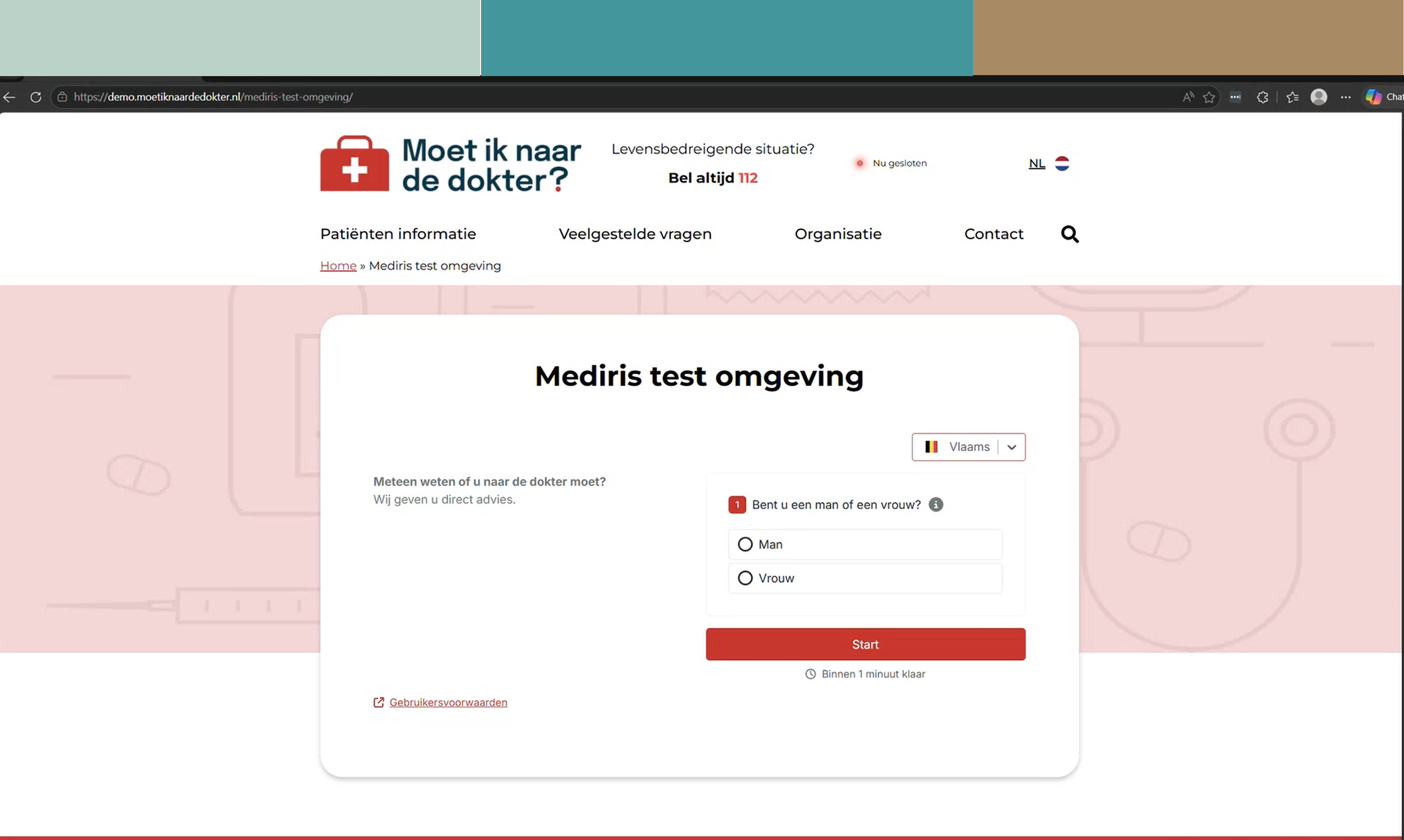 foto moet ik naar de dokter