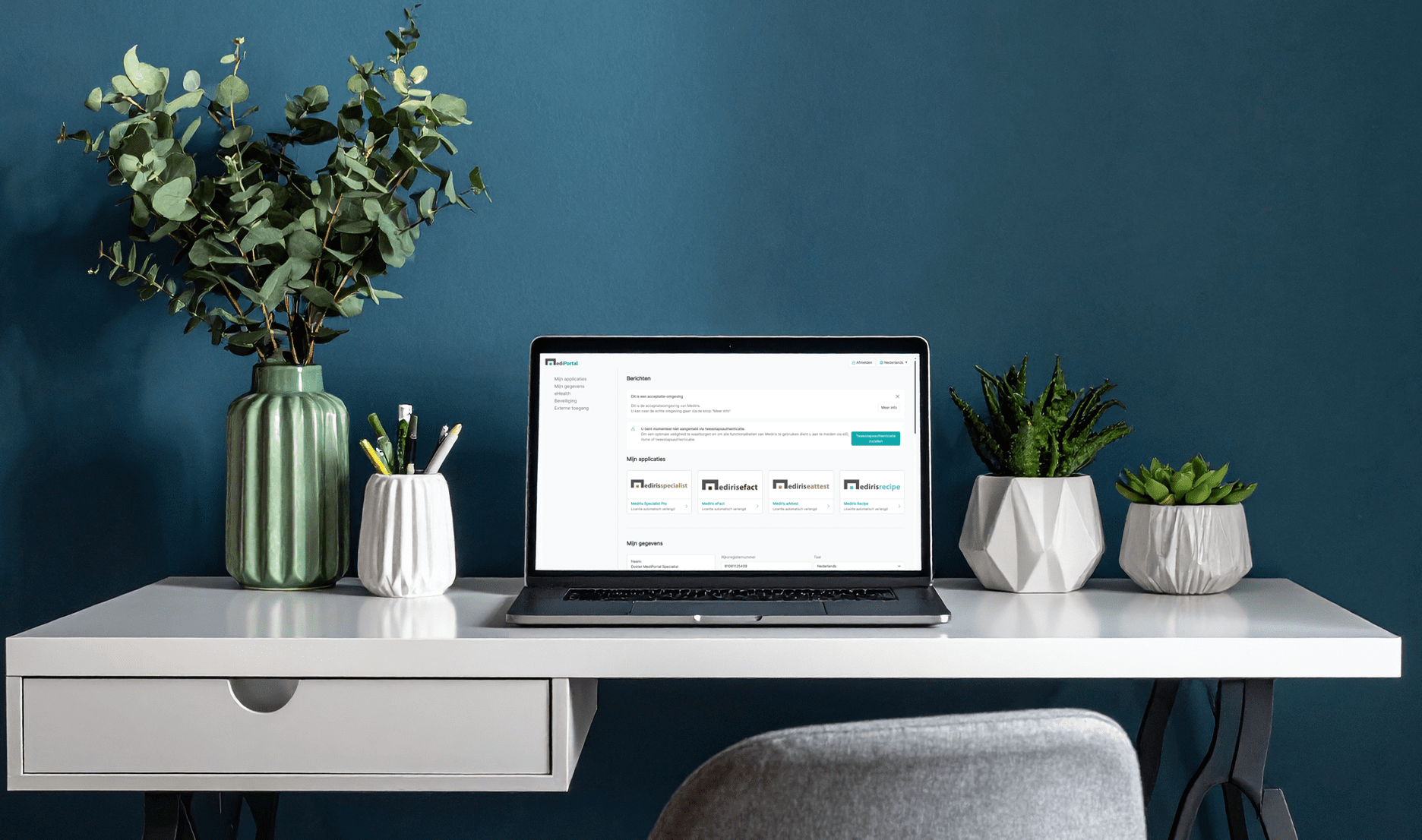 PC met Mediris Licenties