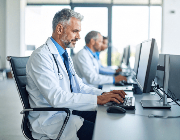 Werkende arts in wachtpost Werkende arts in wachtpost met Mediris Wacht